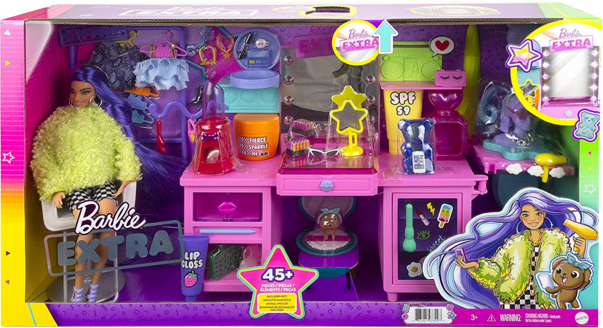 Barbie Extra Vanity Playset 2021