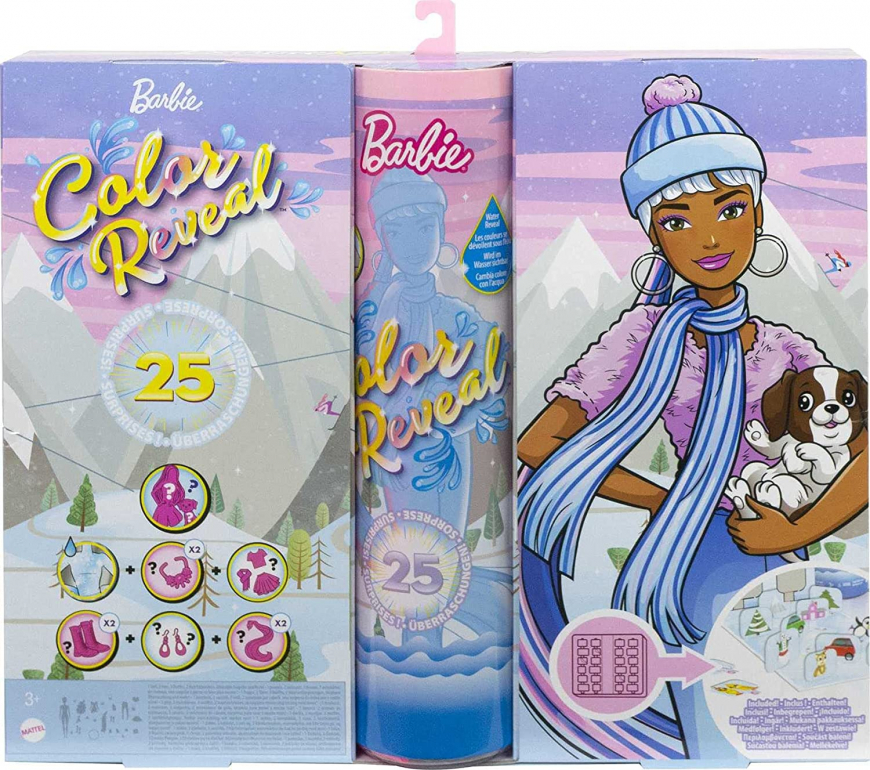 Barbie Color Reveal Advent Calendar 2021