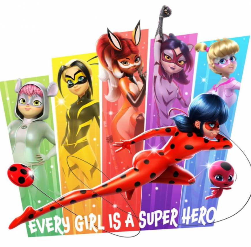 Ladybug super hero girls Tigresse Pourpre