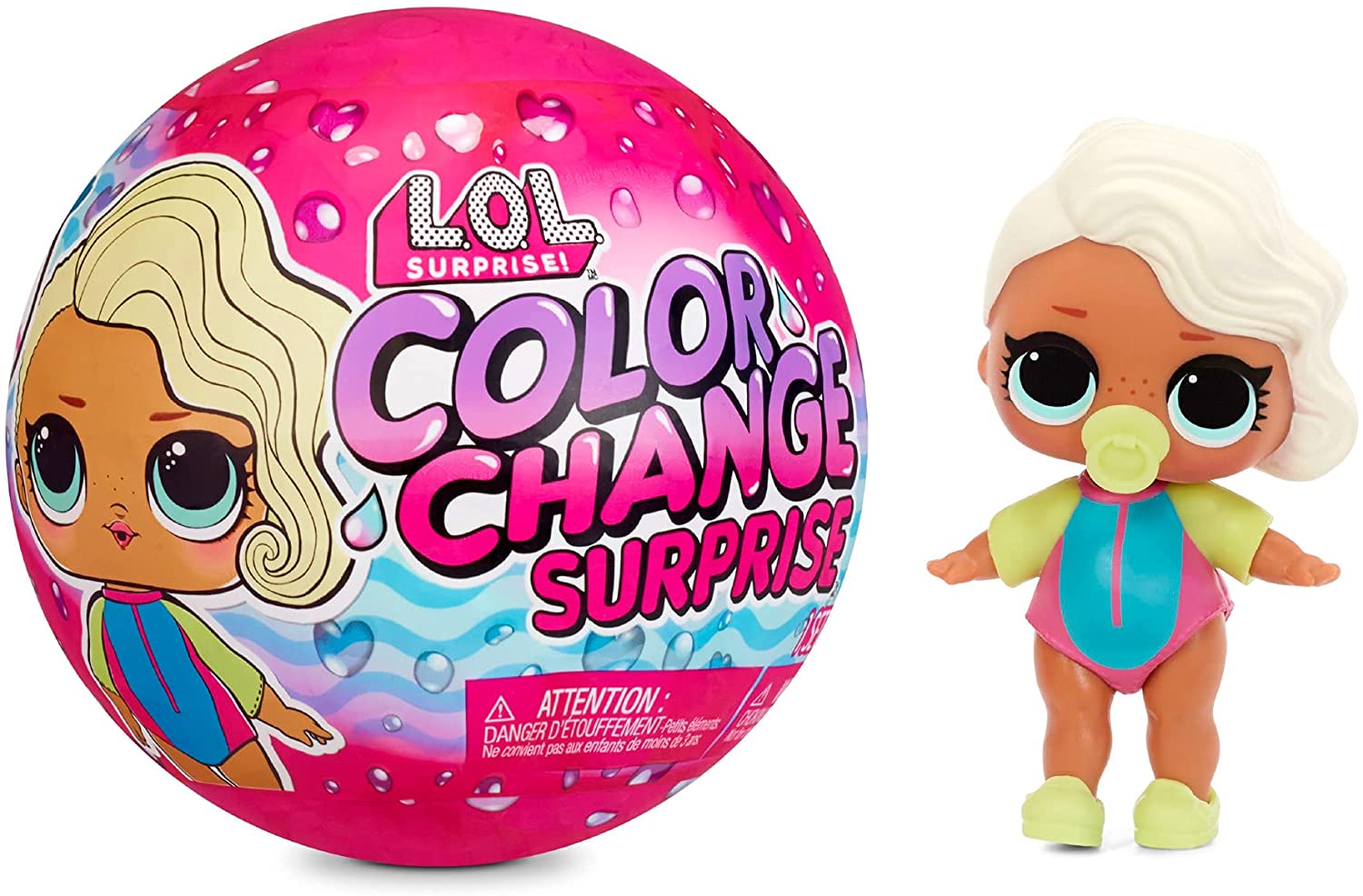 10. LOL Surprise Boys Character Doll with 7 Surprises and Blue Hair and Color Change Hair - wide 9