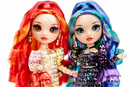 Rainbow High Twins 2-Pack doll set - Laurel DeVious and Holly DeVious