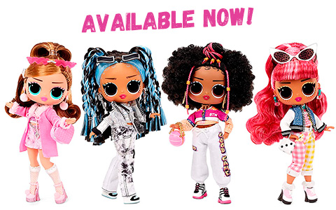 LOL Surprise Tweens dolls: Cherry B.B, Hoops Cutie, Freshest and Fancy Gurl