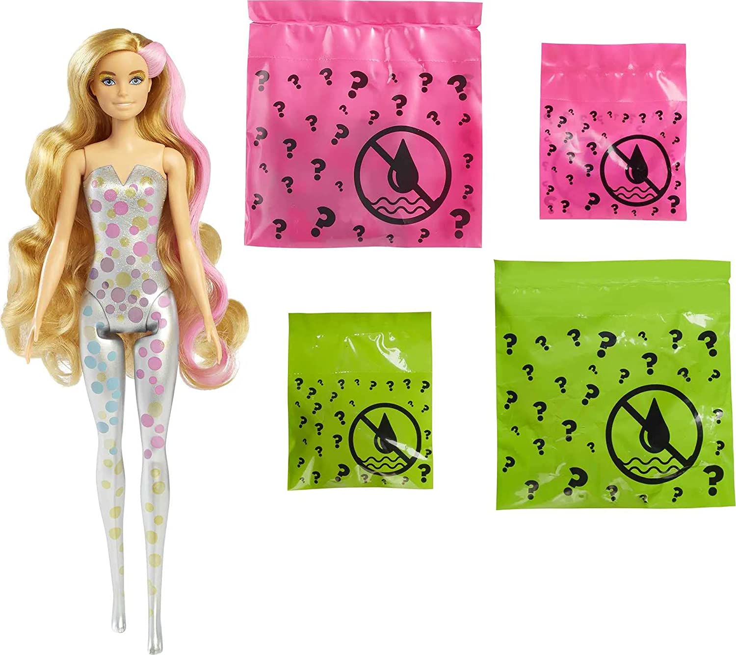 Barbie color reveal green best sale