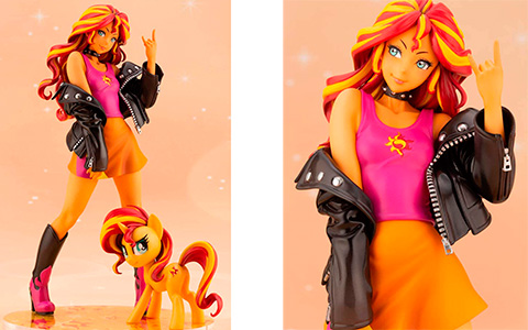 Sunset Shimmer Kotobukiya My Little Pony Bishoujo figure