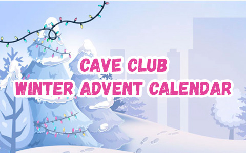 Cave Club Winter Advent Calendar with Tella doll