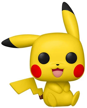 New Pokemon Funko Pop figures: Sitting Pikachu, Silver Charmander, Charizard and Horsea