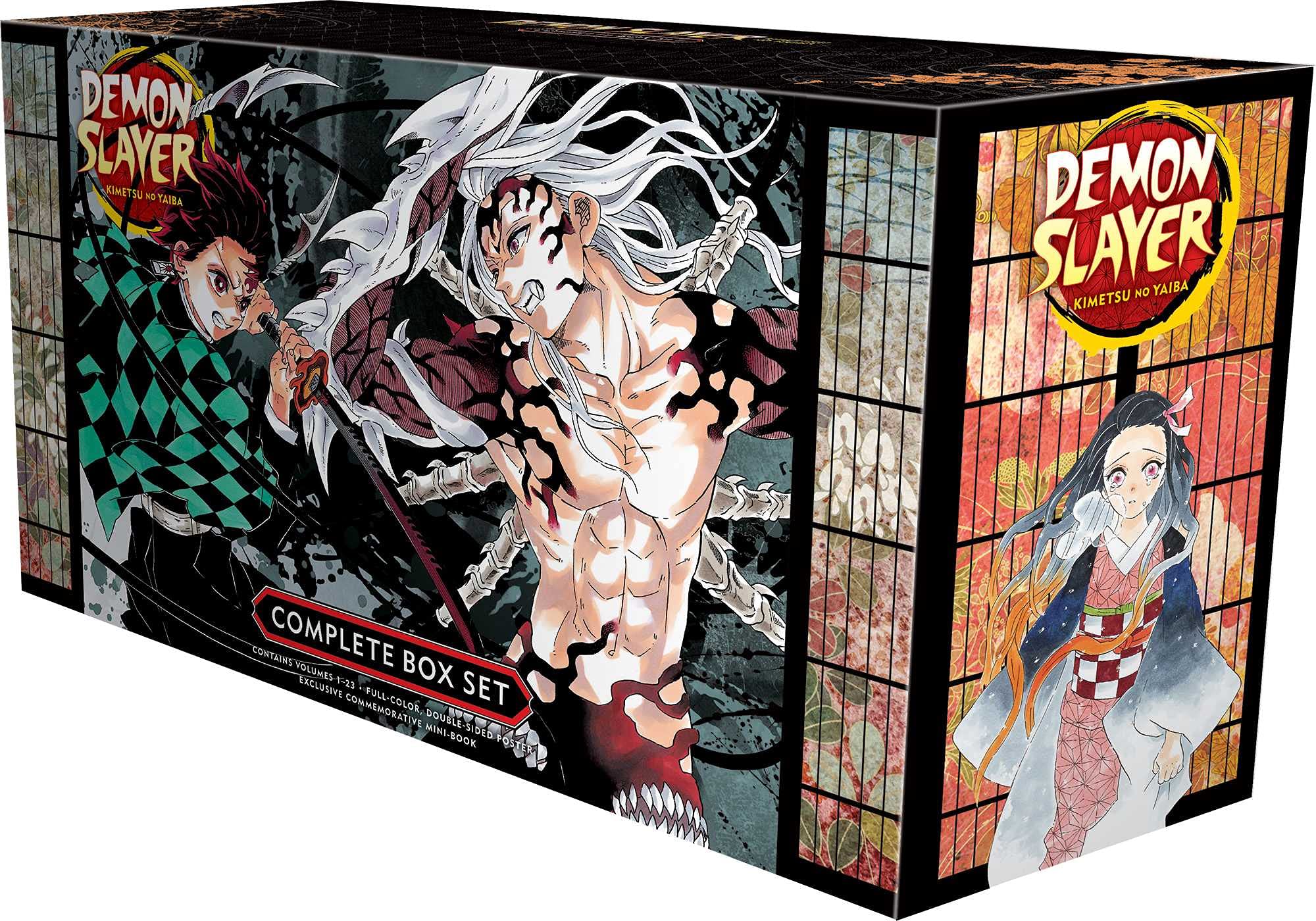Demon Slayer Complete Box Set: volumes 1-23, exclusive booklet and a double...
