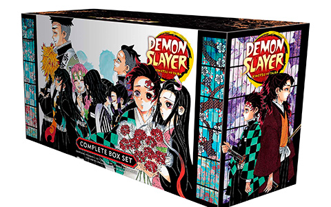 Demon Slayer Complete Box Set: volumes 1-23, exclusive booklet and a double-sided poster
