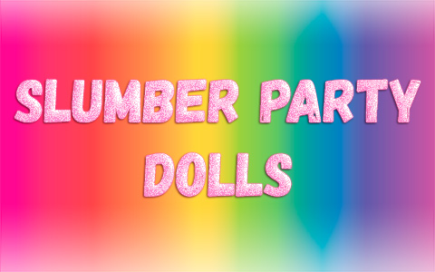 Rainbow High Slumber Party dolls: Marisa Golding, Brianna Dulce, Robin Sterling