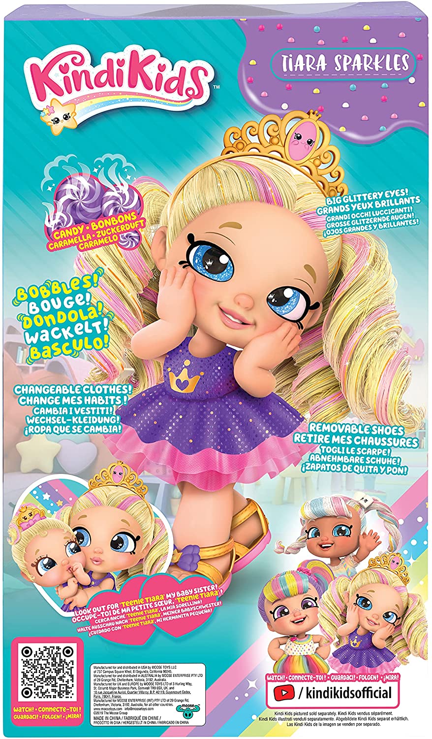 Kindi Kids Season 5 Scented Sisters dolls Berri D LISH Pearlina and Tiara Sparkles YouLoveIt
