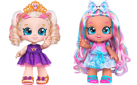 Kindi Kids Season 5 Scented Sisters dolls: Berri D'LISH, Pearlina and Tiara Sparkles