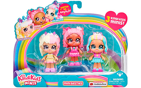 Kindi Kids Minis season 2  Mini Besties 3 Pack