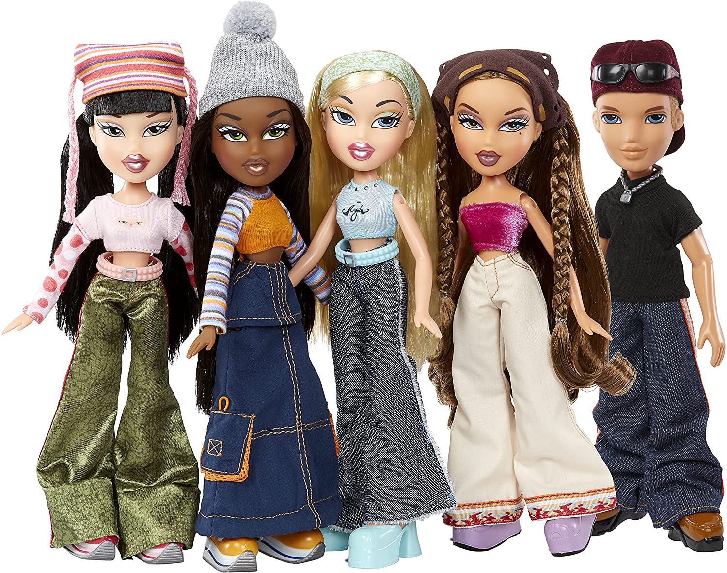 Bratz 20th Anniversary Yearz Cloe Sasha Jade Yasmin 2021 Complete Set of 4 Doll 