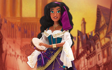 Disney Limited Edition Esmeralda 25 annivery doll