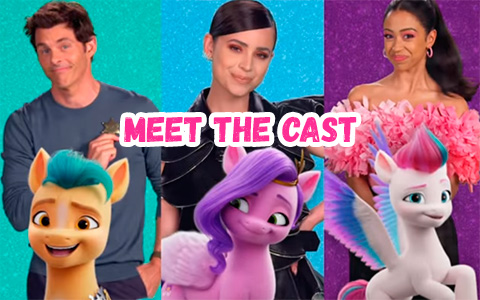 My Little Pony Movie 2021 voices and actors
