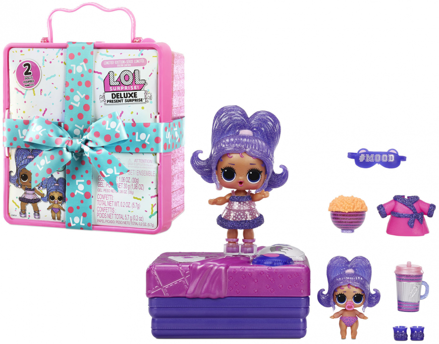 LOL Surprise Present Surprise 2021 new doll purple pink