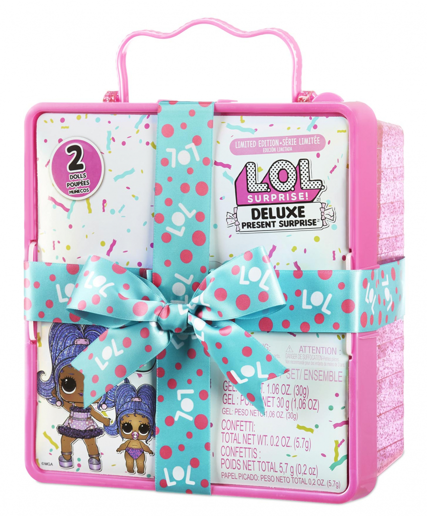 LOL Surprise Present Surprise 2021 new doll purple pink