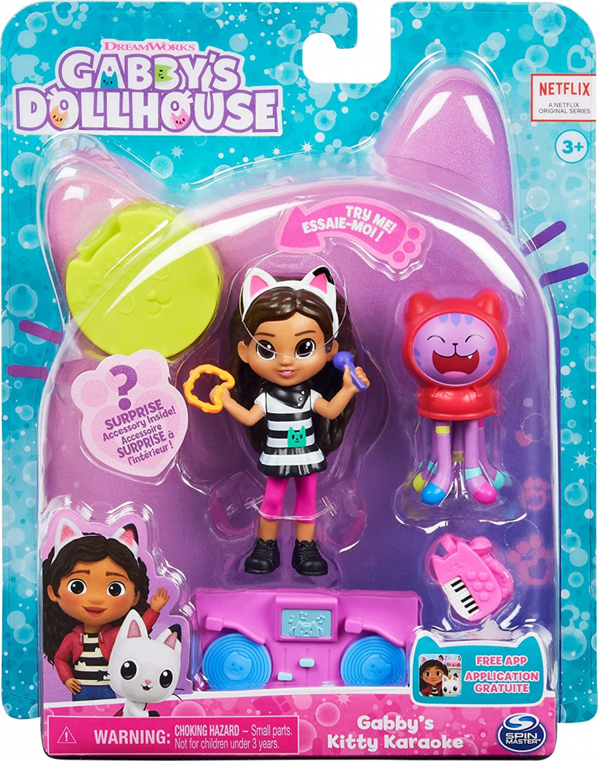 Kitty Karaoke Set with 2 figures