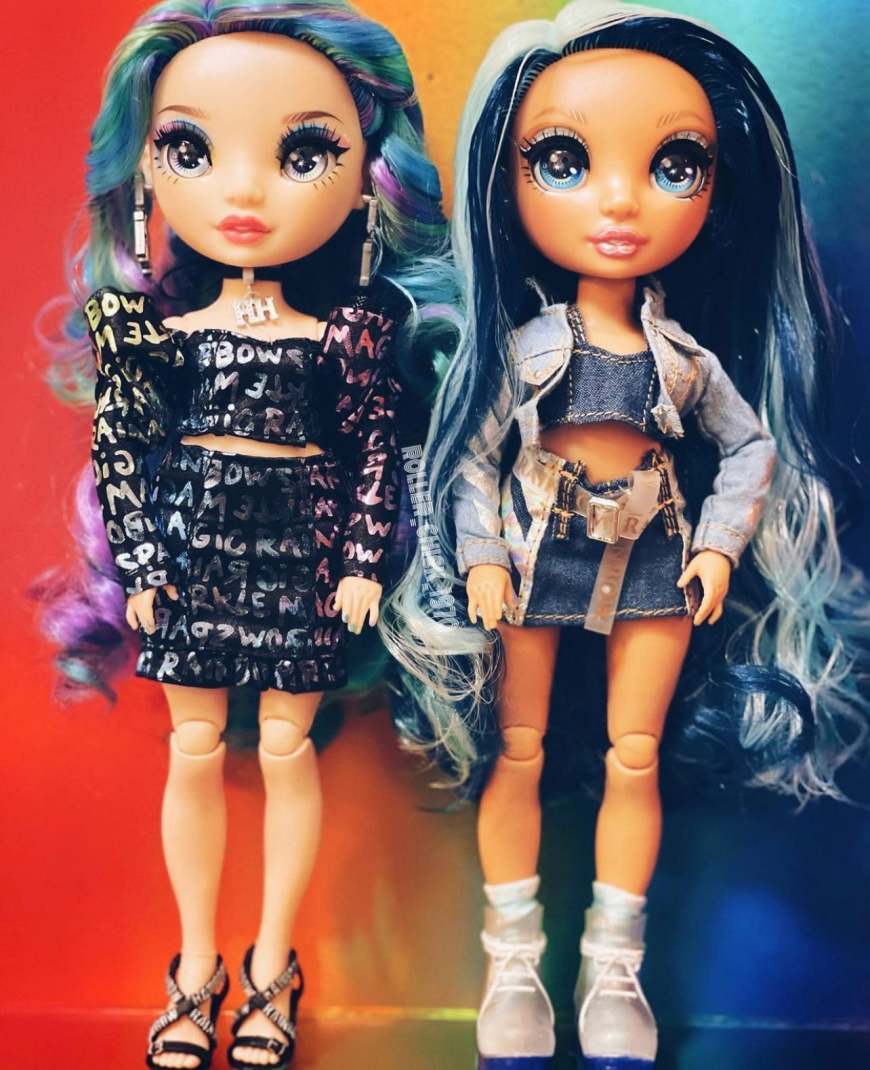 Rainbow High twins new mold