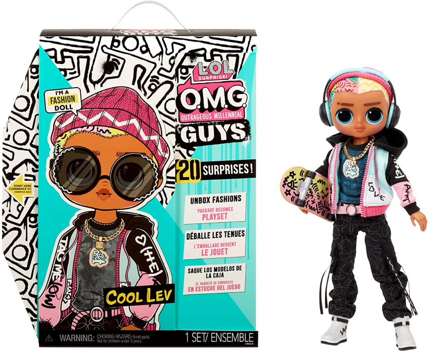 LOL OMG Cool Lev doll