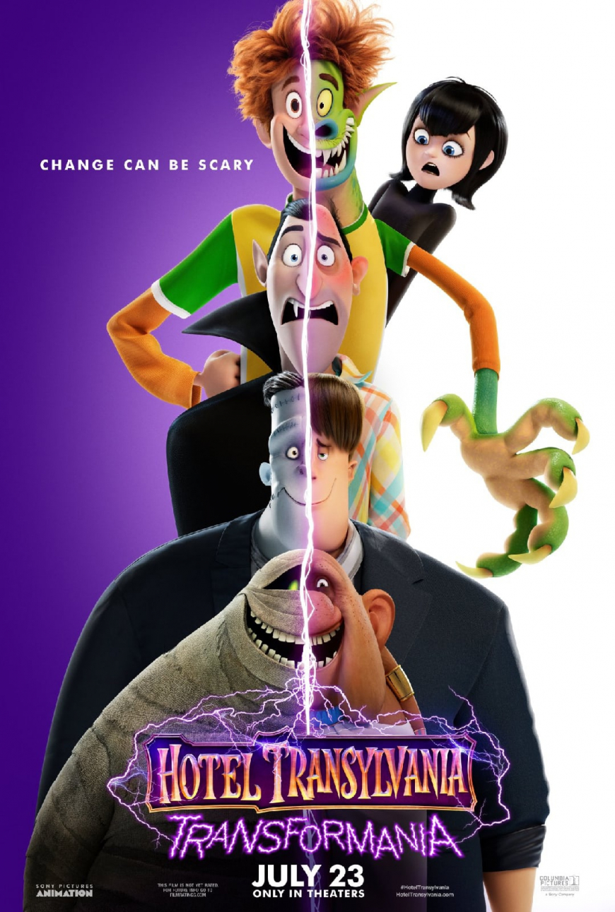 Hotel Transylvania Transformania first posters