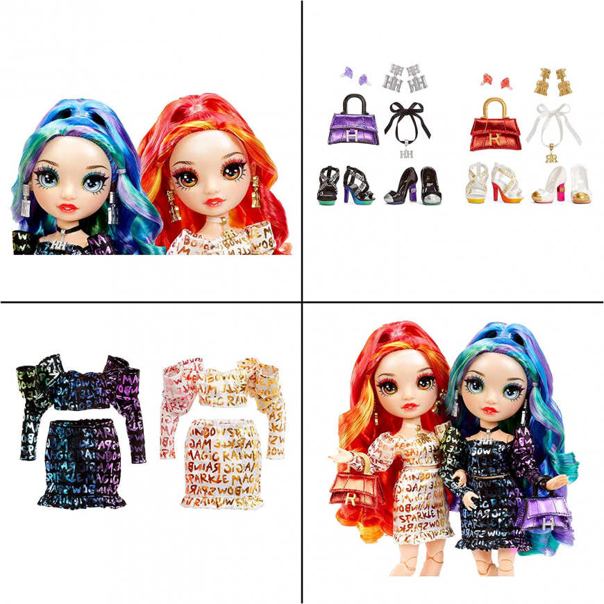 Rainbow High Twin doll set