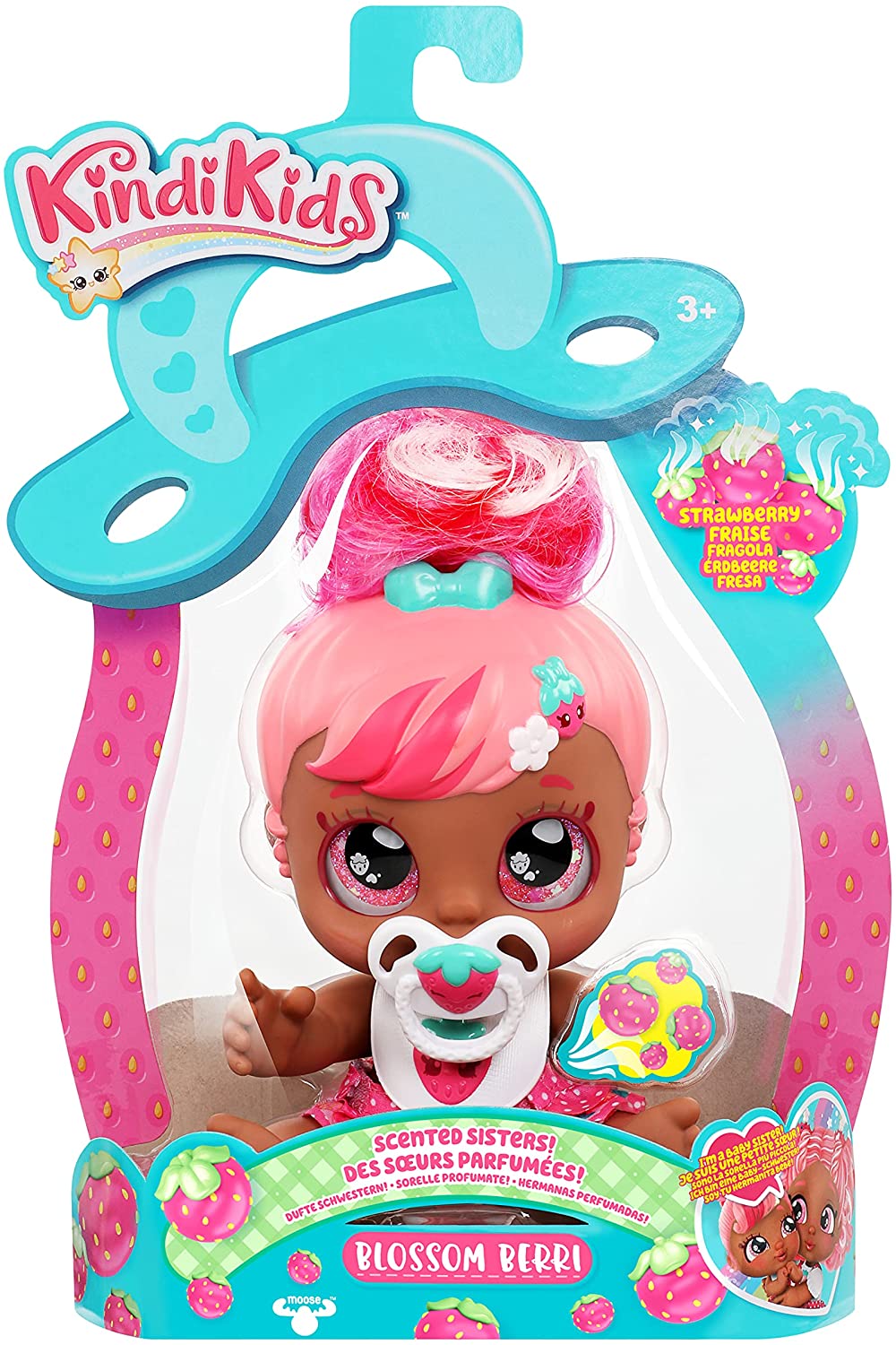 Kindi Kids Scented Sisters Baby dolls Blossom Berri Mini Mello