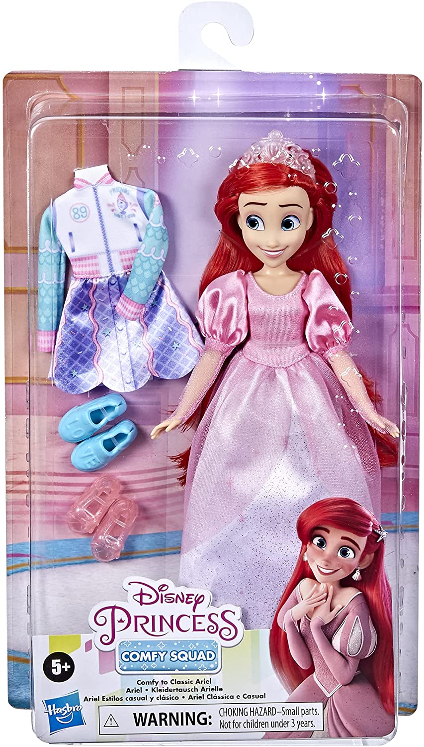 Comfy to Classic Ariel doll