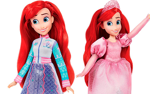 Disney Princess Comfy to Classic dolls: Ariel and Cinderella