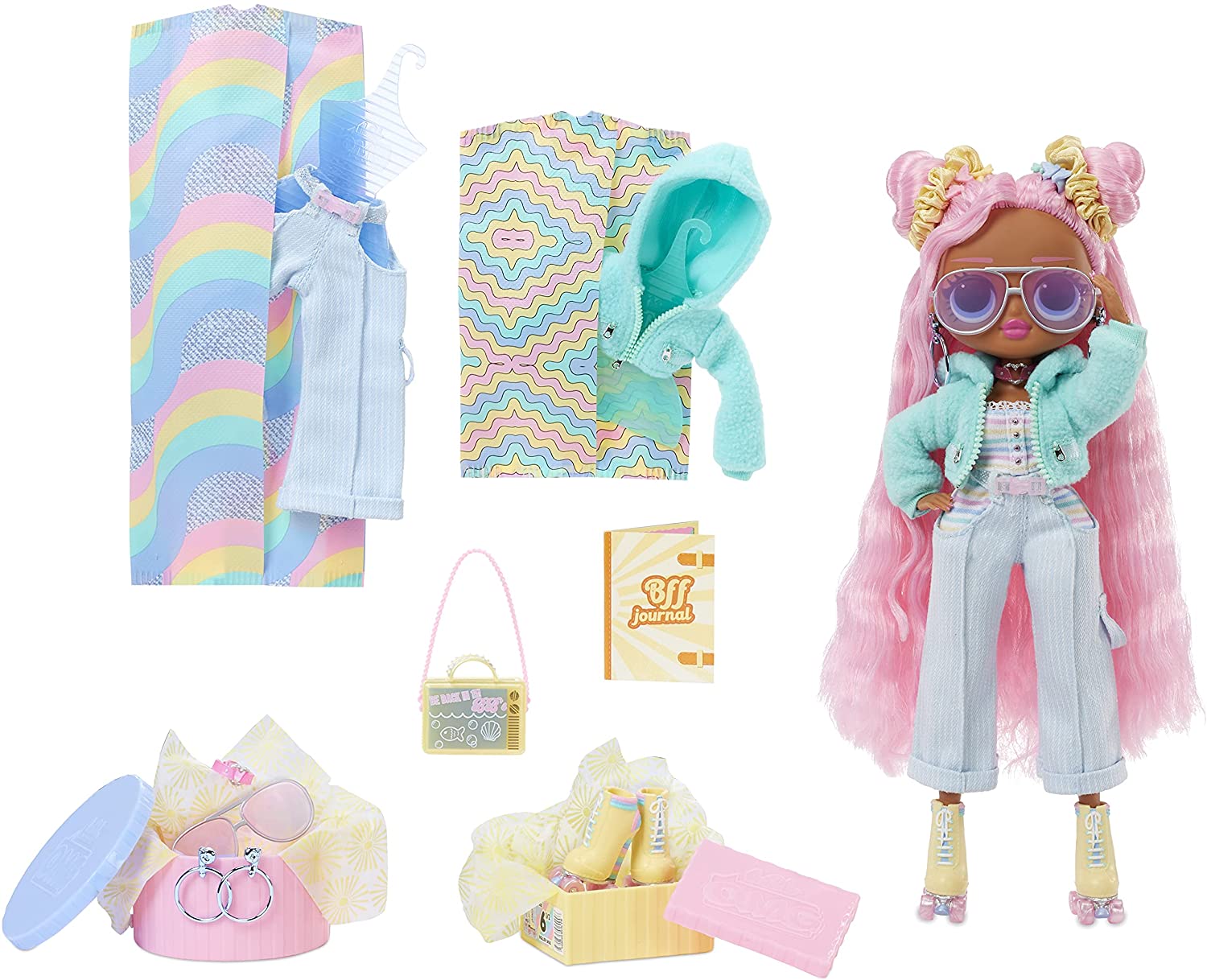 LOL OMG Series 4.5 dolls Moonlight B.B. and Sunshine Gurl big sisters Dawn and Dusk YouLoveIt