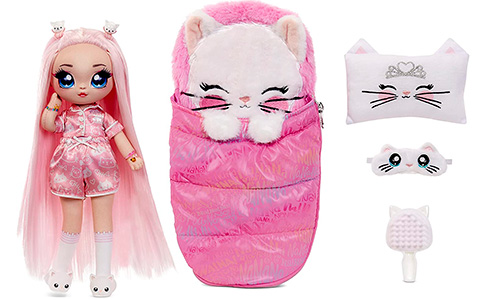 Na Na Na Surprise Teens Slumber Party dolls Mila Rose and Lara Vonn