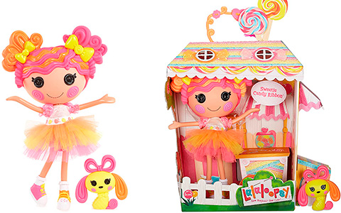 Lalaloopsy 10th Anniversary Sweetie Candy Ribbon doll