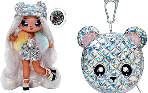 Na Na Na Surprise Glam series Chrissy Diamond, Victoria Grand and Ari Prism dolls are available now