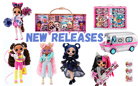 Huge LOL OMG and LOL Surprise release: LOL OMG Sports, Moonlight B.B. and Sunshine Gurl, single Remix dolls, Mini Shops Playset, All Star Sports Ultimate Collection and more!