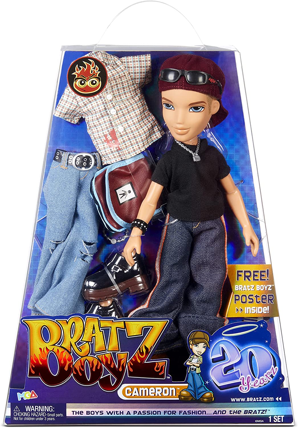 Bratz 20 Yearz Special Anniversary Edition Cameron doll is