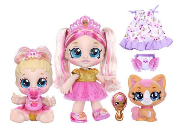 Kindi Kids Scented Sisters Baby dolls: Blossom Berri, Mini Mello and Teenie Tiara