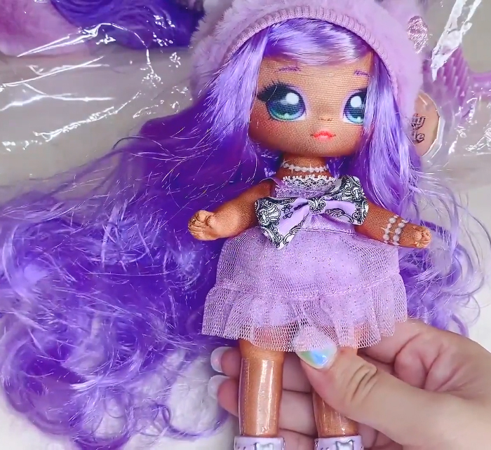 Na Na Na Surprise Family Surprise Lavender Kitty set unboxing