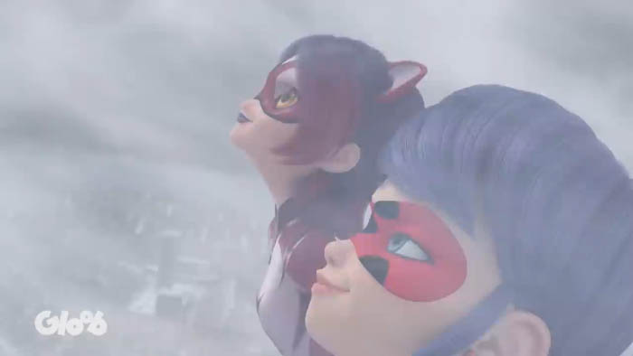 Juleka transforms into Tiger Miraculous Purple Tigress in Ladybug season 4