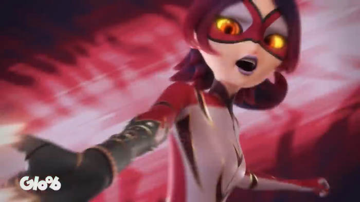 Juleka transforms into Tiger Miraculous Purple Tigress in Ladybug season 4