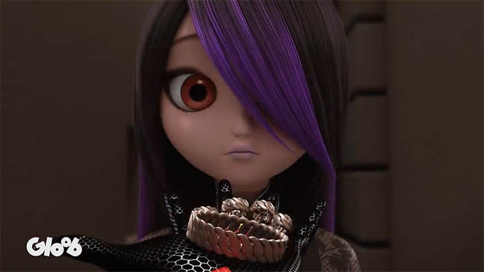 Juleka transforms into Tiger Miraculous Purple Tigress in Ladybug season 4