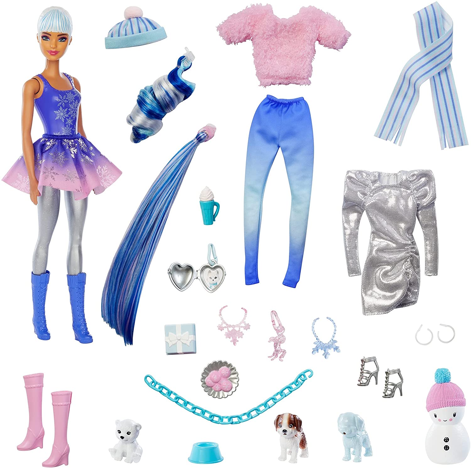 Barbie calendar 2021 shop
