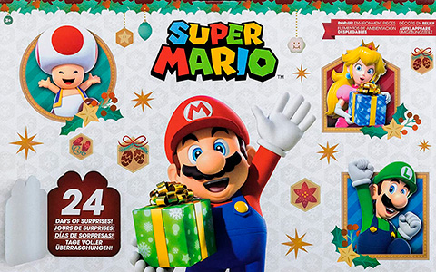 Super Mario Advent Calendar Limited Christmas Edition