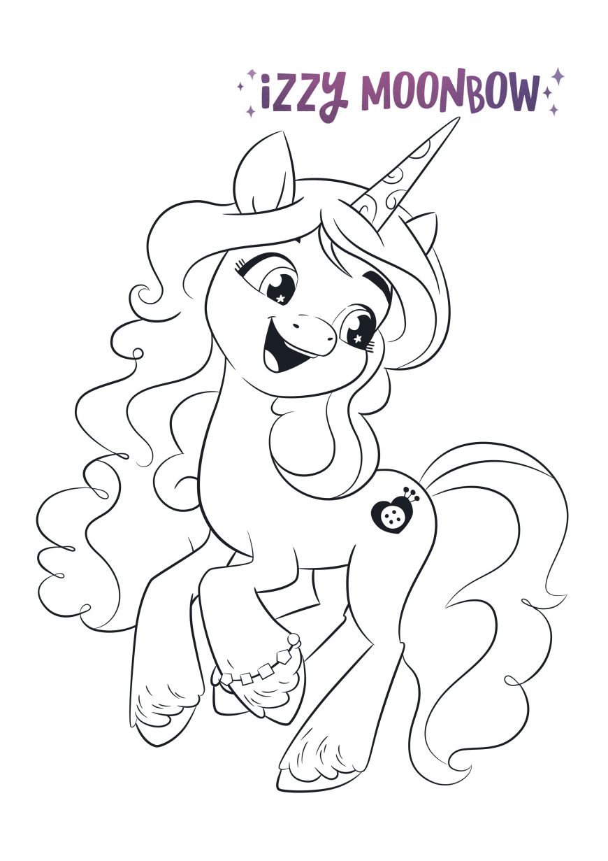 My Little Pony: A New Generation movie coloring pages - YouLoveIt.com