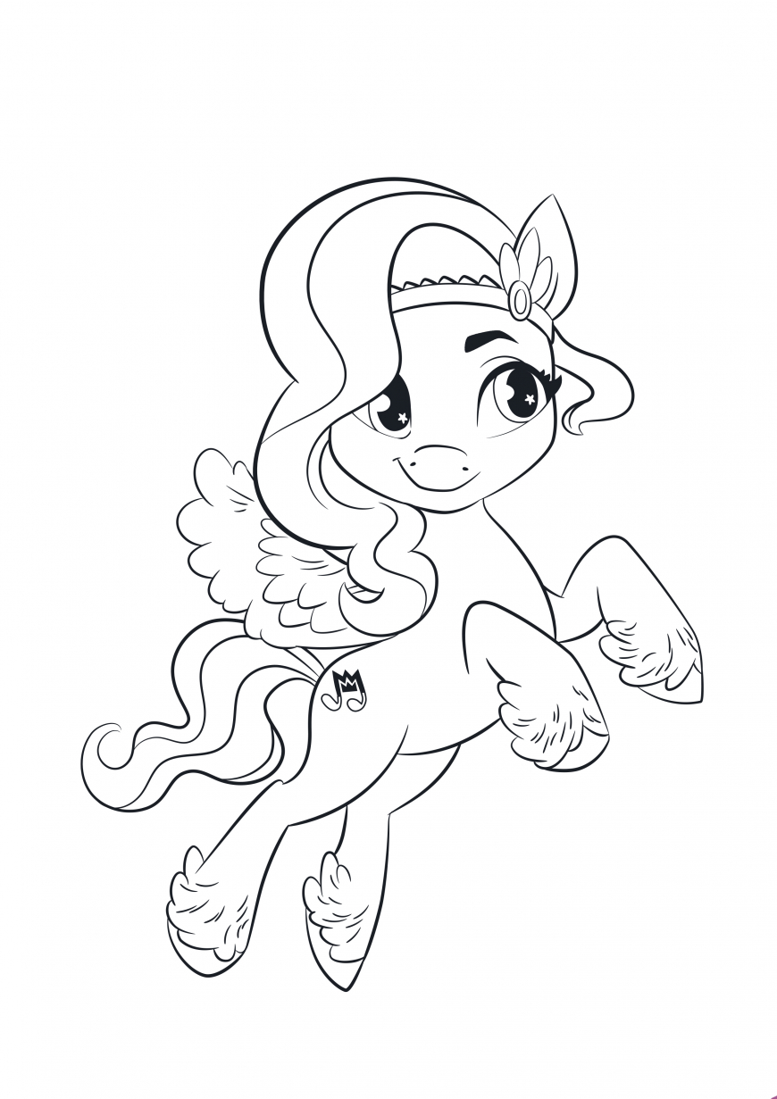 My Little Pony: A New Generation movie coloring page ipp Petals