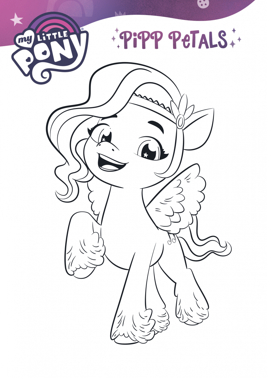 My Little Pony: A New Generation movie coloring page ipp Petals