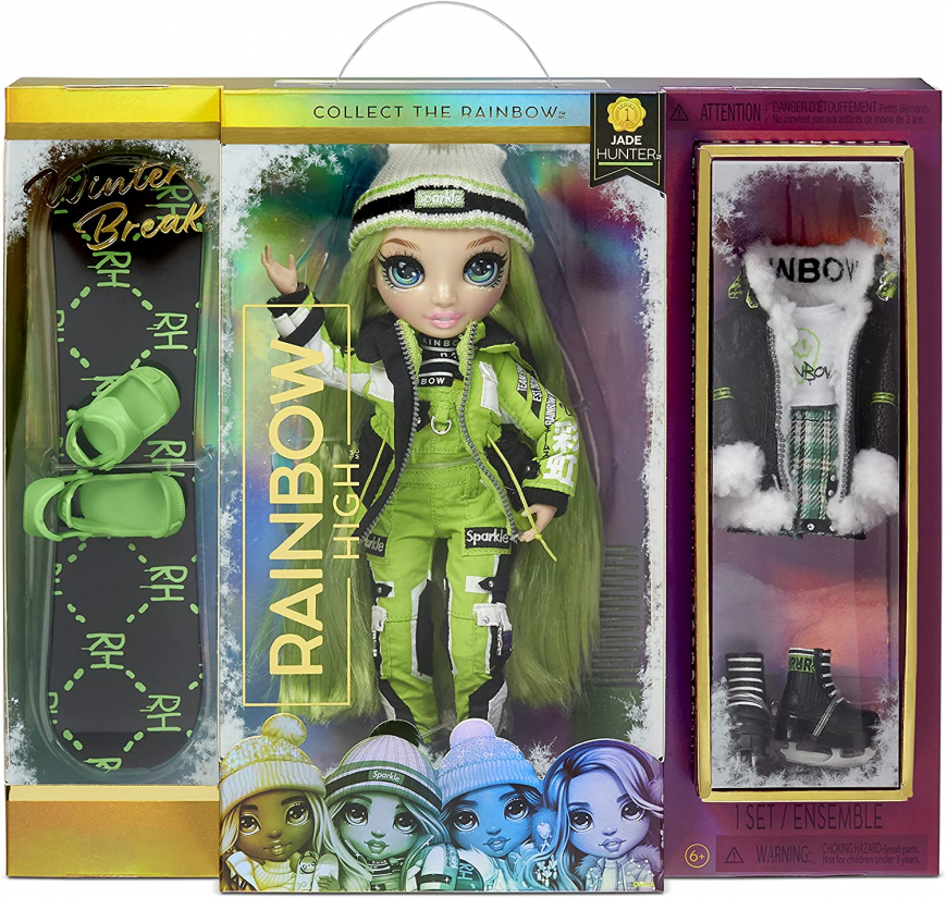 Rainbow High Winter Break doll Jade Hunter