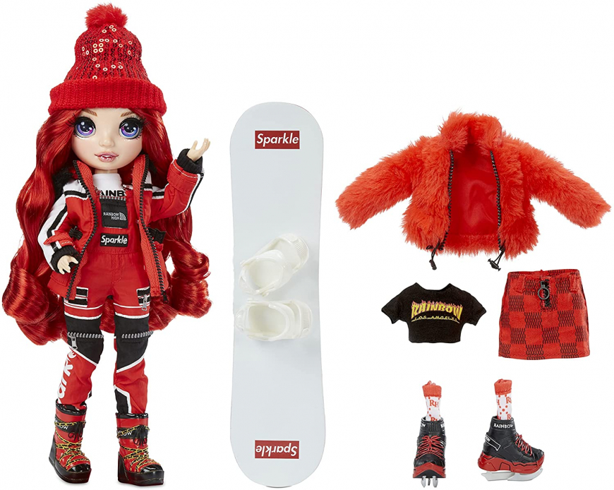 Rainbow High Winter Break doll Ruby Anderson