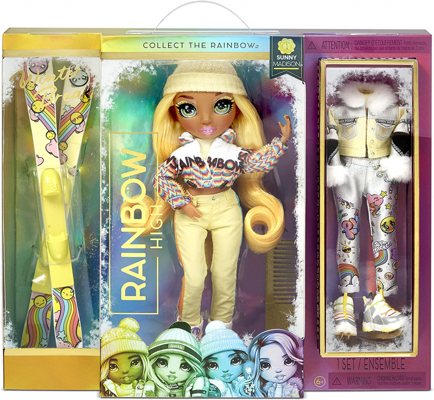 Rainbow High Winter Break doll Sunny Madison