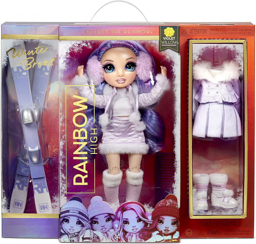 Rainbow High Winter Break doll Violet Willow