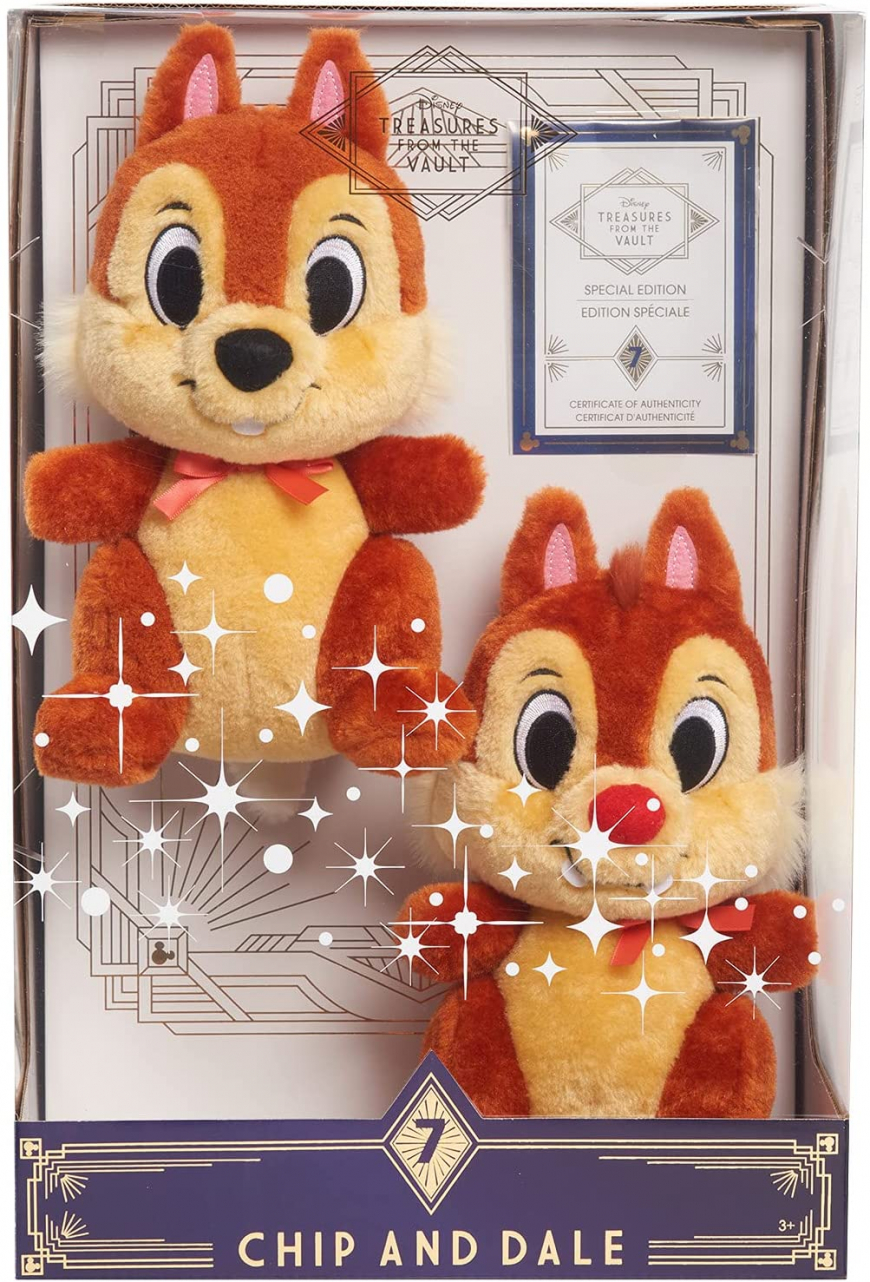 Disney Treasures from The Vault, Limited Edition Chip and Dale Plush